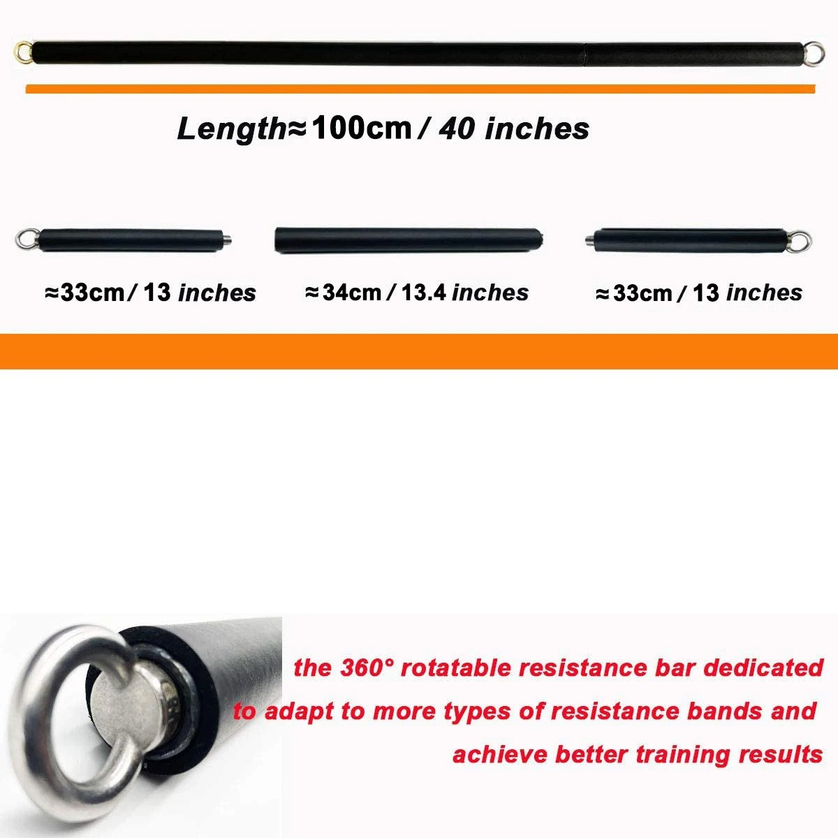 All-in-One Resistance Band Set with Workout Bar